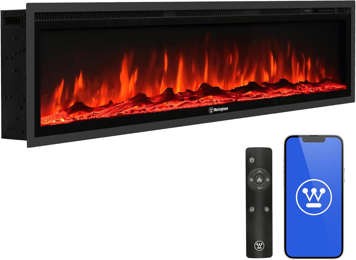 Ultimate Westinghouse 60 Inch Electric Fireplace Heater, Compatible with Alexa &amp; Google Home, Wall Mou... Review: Everything You Need to Know